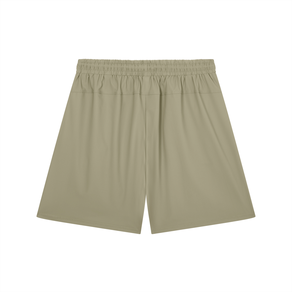 Nylon/Spandex Drawstring Shorts