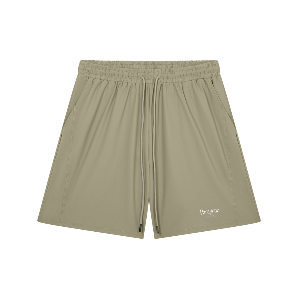Nylon/Spandex Drawstring Shorts