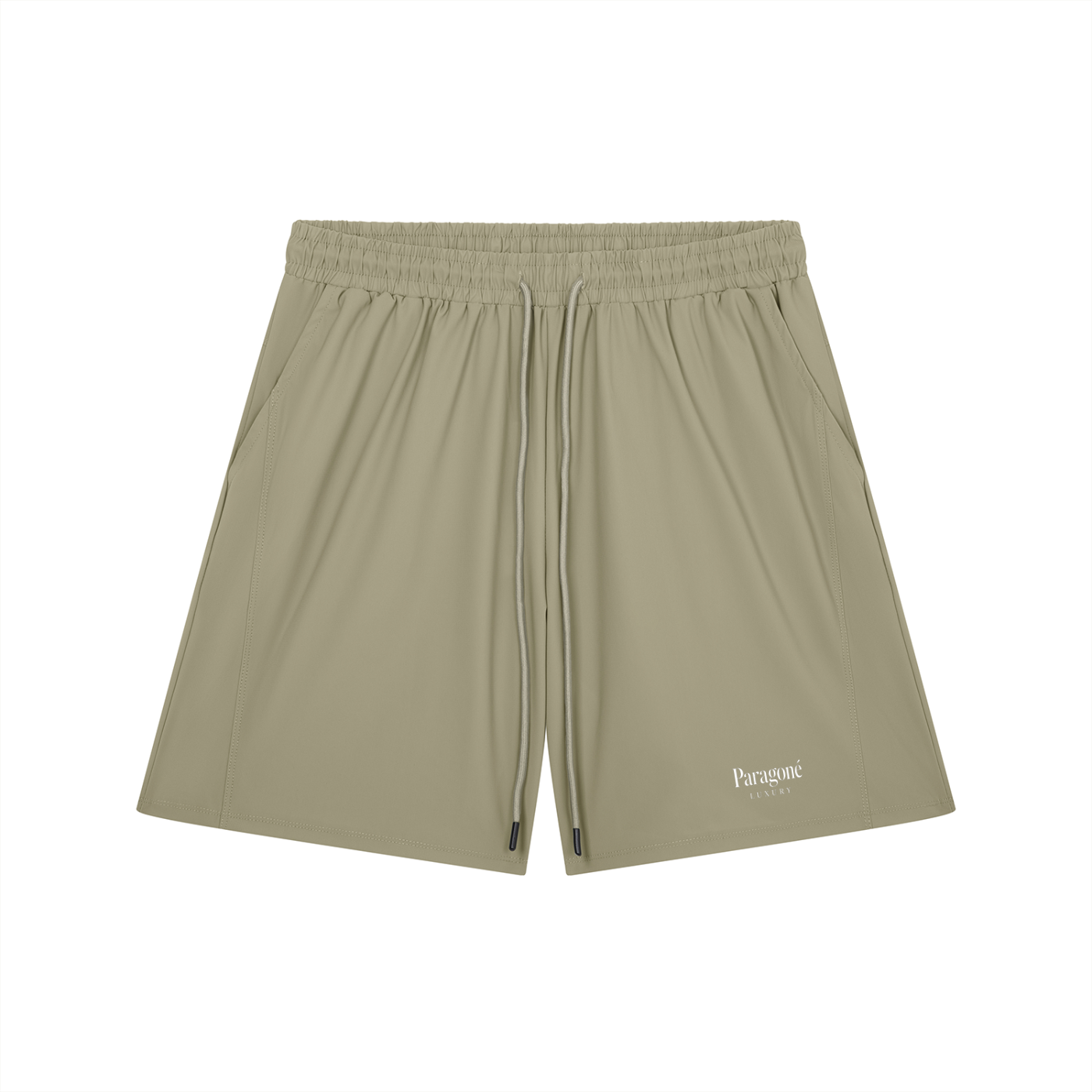 Nylon/Spandex Drawstring Shorts