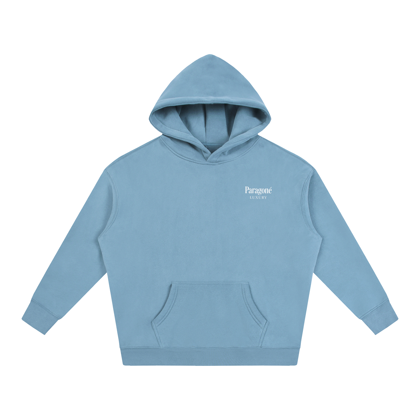 "Strangers Make You Rich" Oversize Fleeced Hoodie