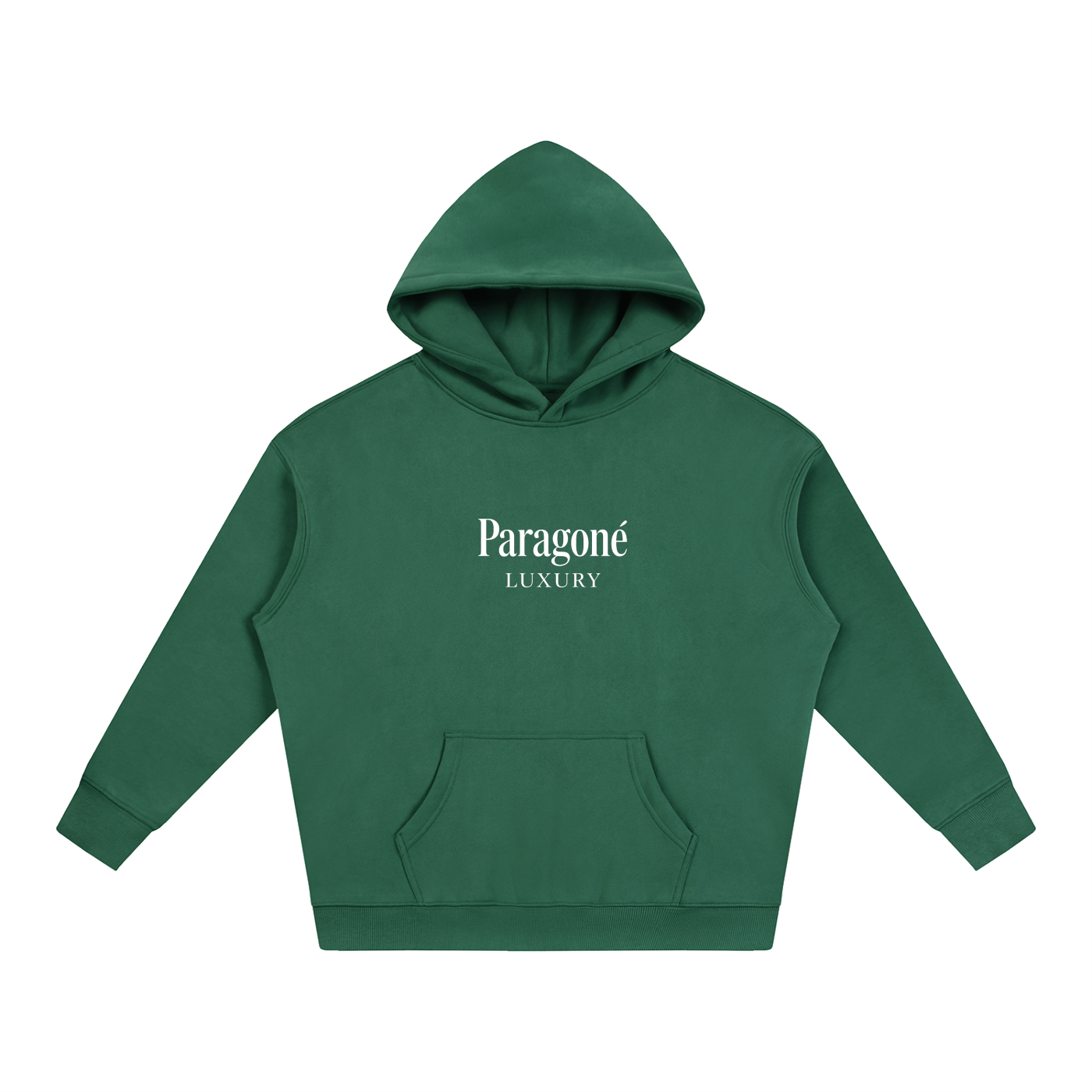 Oversize Logo Fleeced Hoodie